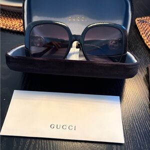 Gucci Women's Black Sunglasses